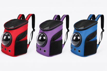 Astronaut Pet Carrier Backpack – Space Capsule Travel Bag